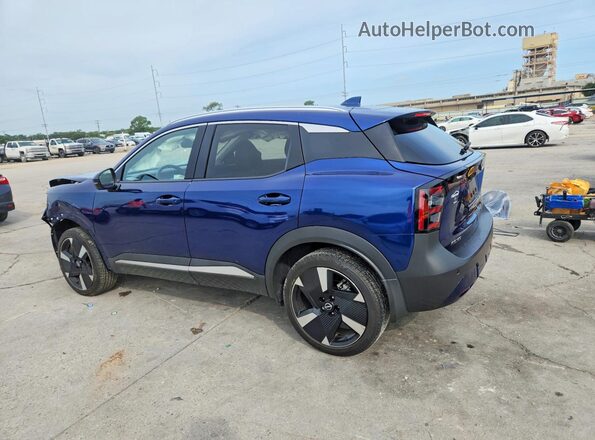 3N8AP6DA2SL340329 2025 NISSAN KICKS Blue Trasero izquierdo