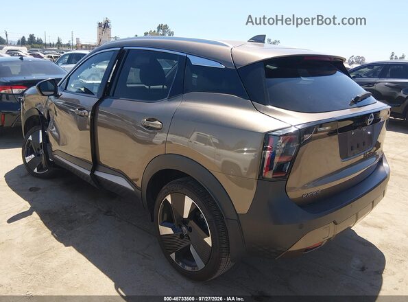 3N8AP6DA3SL361173 2025 NISSAN KICKS Brown Trasero izquierdo
