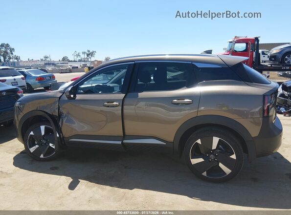 3N8AP6DA3SL361173 2025 NISSAN KICKS Brown Vista interior de 360 grados