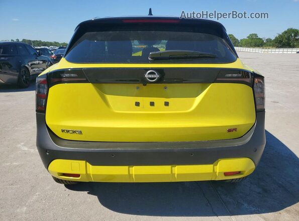 3N8AP6DA3SL414454 2025 NISSAN KICKS Yellow უკანა ხედი