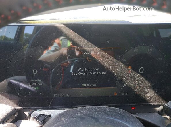 3N8AP6DA3SL414454 2025 NISSAN KICKS Yellow ხელსაწყოთა პანელის ხედი