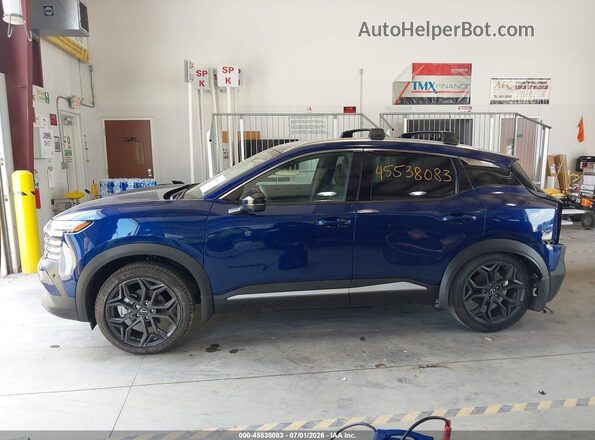 3N8AP6DA4TL339622 2026 NISSAN KICKS Blue Vista interior de 360 grados