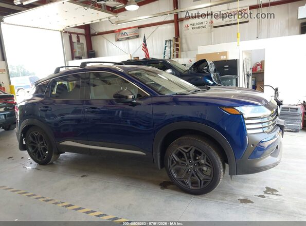 3N8AP6DA4TL339622 2026 NISSAN KICKS Blue Vista interior trasera