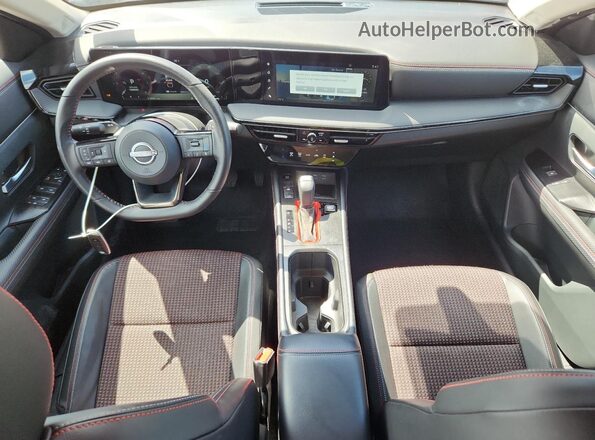 3N8AP6DA8SL338231 2025 NISSAN KICKS Red წინა პანელის ხედი