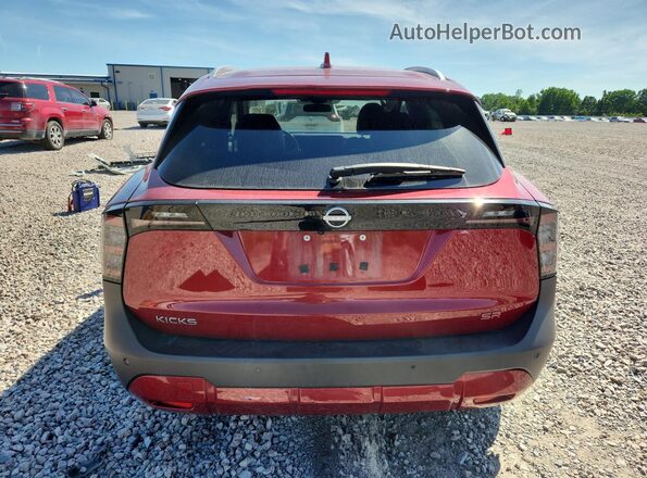 3N8AP6DA8SL338231 2025 NISSAN KICKS Red უკანა ხედი
