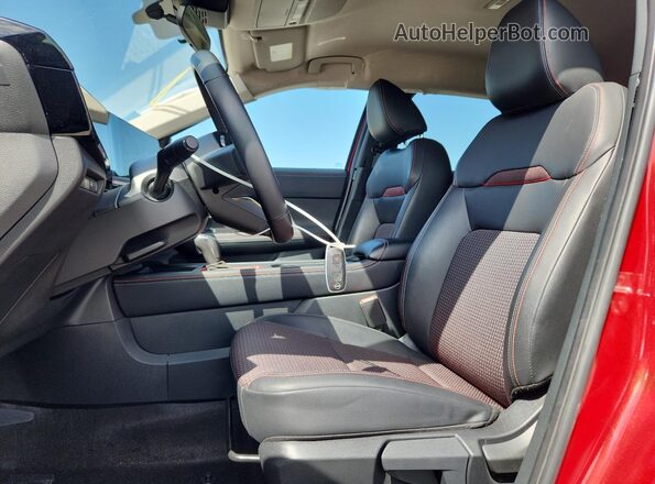 3N8AP6DA8SL338231 2025 NISSAN KICKS Red წინა სალონის ხედი