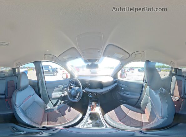 3N8AP6DA8SL338231 2025 NISSAN KICKS Red სალონის 360-გრადუსიანი ხედი