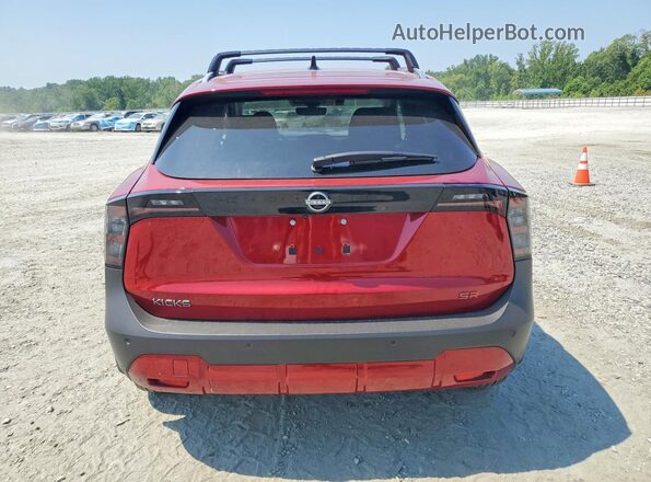 3N8AP6DA9TL326719 2026 NISSAN KICKS Burgundy Widok z tyłu