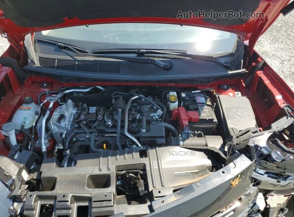 3N8AP6DA9TL326719 2026 NISSAN KICKS Burgundy Widok wnętrza z tyłu