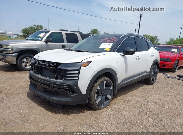 3N8AP6DAXSL381145 2025 NISSAN KICKS White Vista tres cuartos delantera izquierda