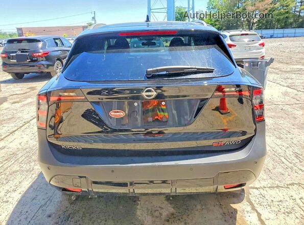 3N8AP6DB1SL428815 2025 NISSAN KICKS Black Rear view