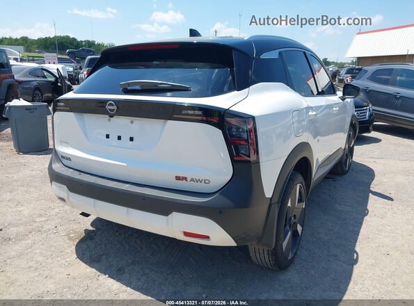 3N8AP6DB3SL365636 2025 NISSAN KICKS White Задня права чверть