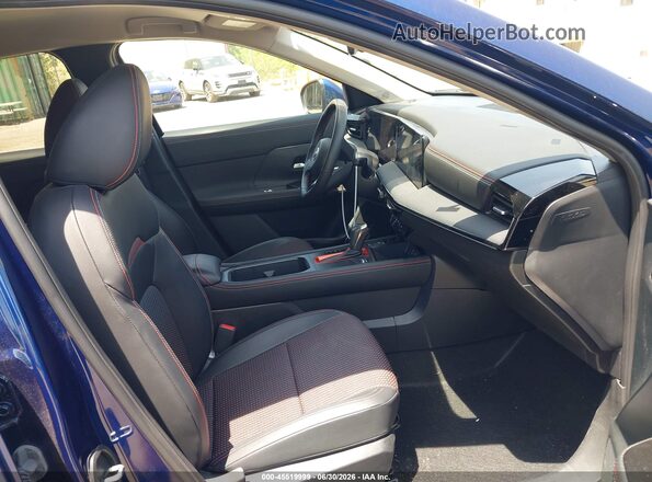 3N8AP6DB7SL328623 2025 NISSAN KICKS Dark Blue Front interior view