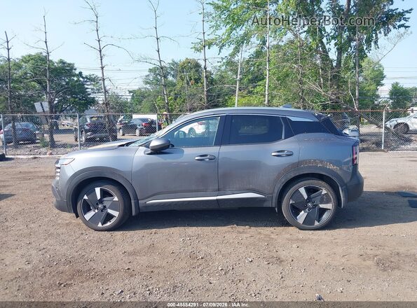 3N8AP6DB8SL370413 2025 NISSAN KICKS Gray 360 interior view