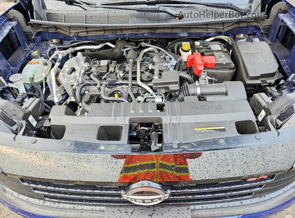 3N8AP6DB8TL326185 2026 NISSAN KICKS Blue Շարժիչի բաժամունքի տեսք