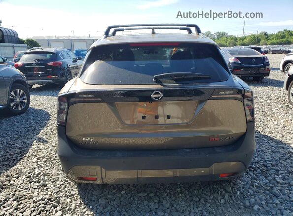 3N8AP6DBXSL311752 2025 NISSAN KICKS Brown Widok z tyłu