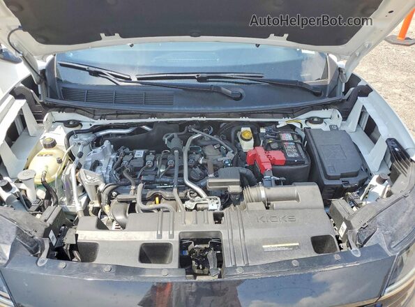 3N8AP6DC8SL380657 2025 NISSAN KICKS White Engine compartment view
