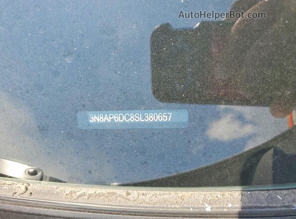 3N8AP6DC8SL380657 2025 NISSAN KICKS White VIN sticker view
