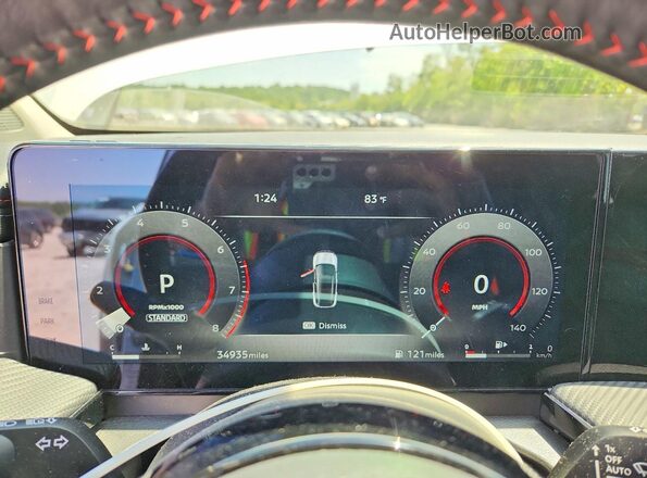 3N8AP6DD0SL304116 2025 NISSAN KICKS Белый Вид щитка приборов