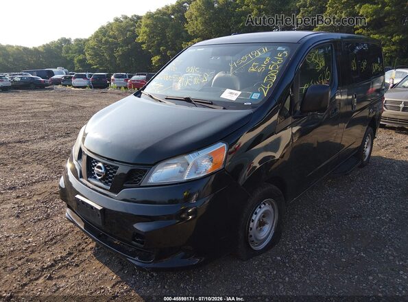 3N8CM0JT4GK702064 2016 NISSAN NV200 TAXI Black წინა მარცხენა ხედი სამი მეოთხედიდან