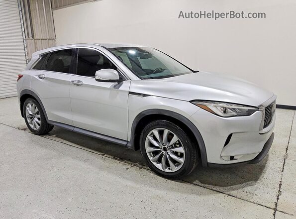 3PCAJ5AA6MF117367 2021 INFINITI QX50 Silver Передня права чверть