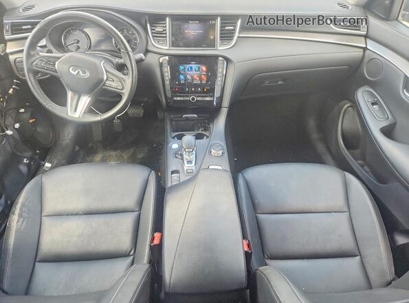 3PCAJ5AA9MF114527 2021 INFINITI QX50 Gray Вид панелі приладів