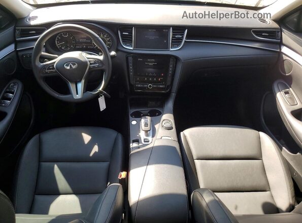 3PCAJ5AB3SF105778 2025 INFINITI QX50 Blue Առջևի վահանակի տեսք