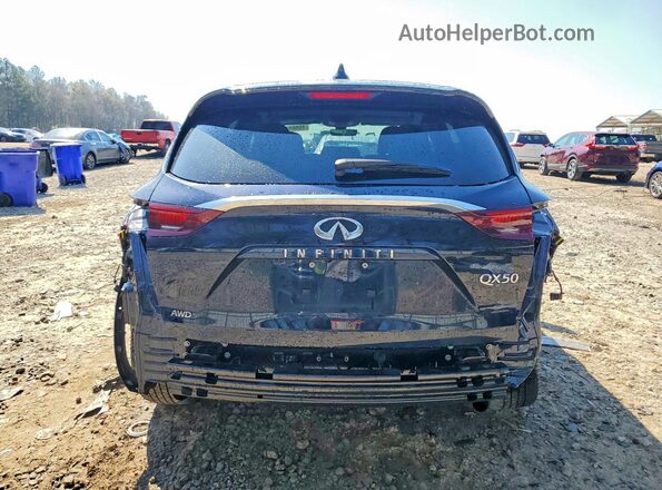 3PCAJ5AB3SF105778 2025 INFINITI QX50 Blue Հետևի տեսք