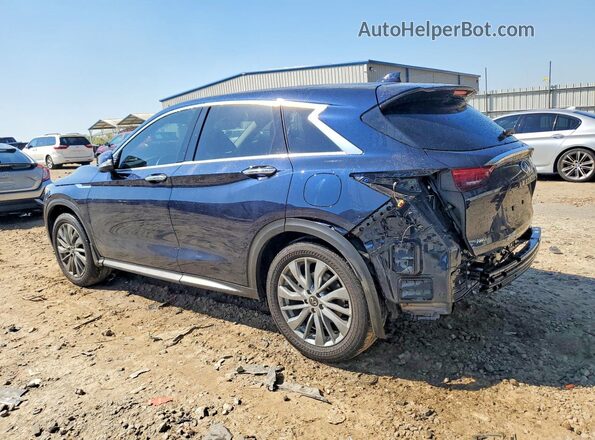3PCAJ5AB3SF105778 2025 INFINITI QX50 Blue Հետևի ձախ