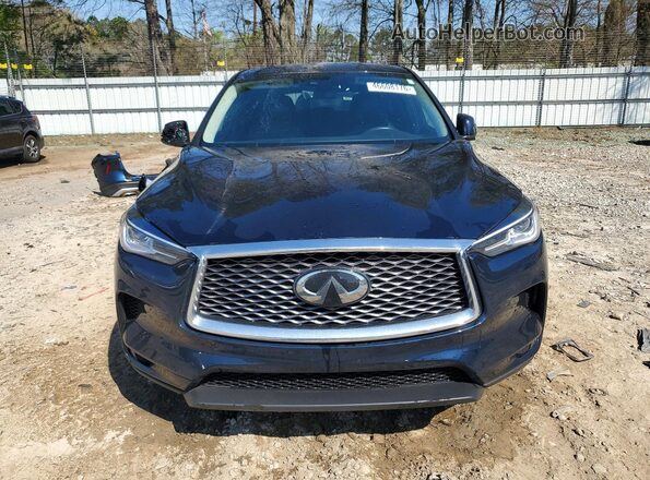 3PCAJ5AB3SF105778 2025 INFINITI QX50 Blue Դիմացի տեսք