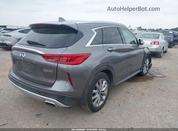 3PCAJ5BA1MF114634 2021 INFINITI QX50 Gray Հետևի աջ