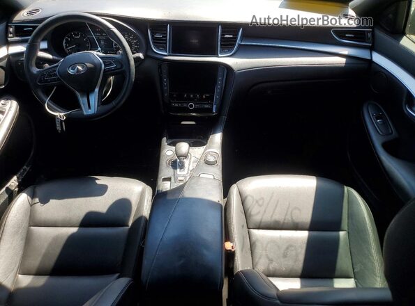3PCAJ5BA2MF102329 2021 INFINITI QX50 Серый Вид панели приборов