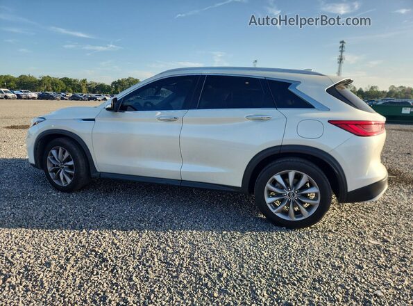 3PCAJ5BA2MF123925 2021 INFINITI QX50 White Trasero izquierdo