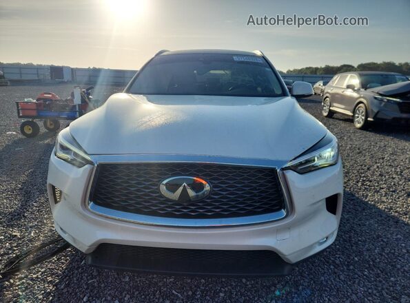 3PCAJ5BA2MF123925 2021 INFINITI QX50 White Vista frontal