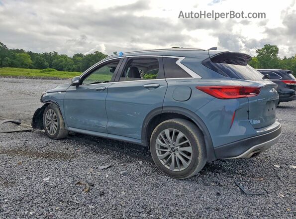 3PCAJ5BA3PF115322 2023 INFINITI QX50 Blue უკანა მარცხენა