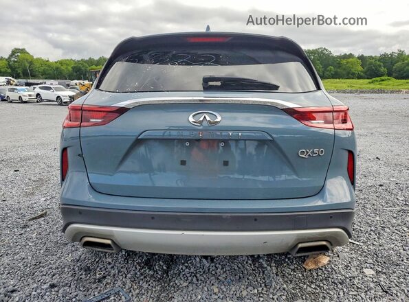 3PCAJ5BA3PF115322 2023 INFINITI QX50 Blue უკანა ხედი