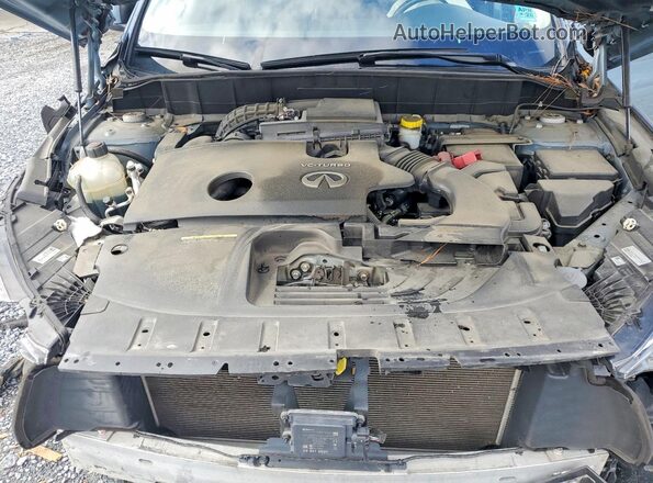 3PCAJ5BA3PF115322 2023 INFINITI QX50 Blue უკანა სალონის ხედი