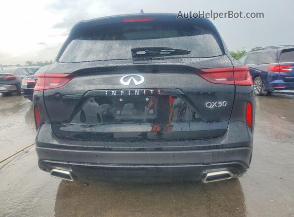 3PCAJ5BA4NF120140 2022 INFINITI QX50 Black Rear view