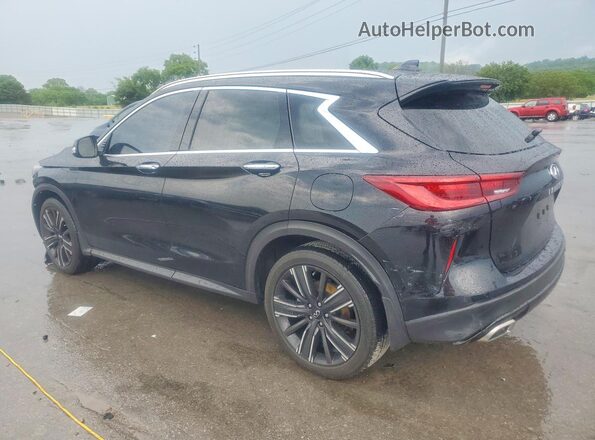 3PCAJ5BA4NF120140 2022 INFINITI QX50 Black Rear left
