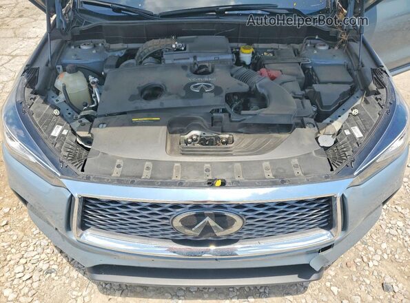 3PCAJ5BA4PF118875 2023 INFINITI QX50 Blue Engine compartment view