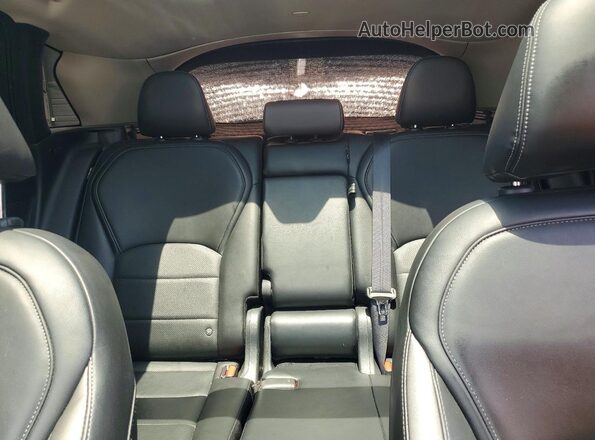 3PCAJ5BA4PF118875 2023 INFINITI QX50 Blue Rear seats view