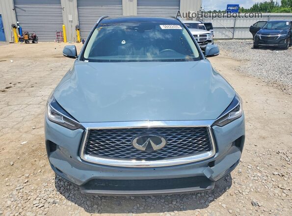 3PCAJ5BA4PF118875 2023 INFINITI QX50 Blue Front view