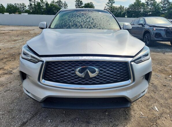3PCAJ5BA5MF104995 2021 INFINITI QX50 Silver Front view