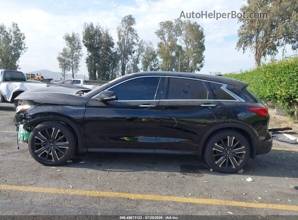 3PCAJ5BA5MF110134 2021 INFINITI QX50 Black Սալոնի 360 աստիճան տեսք