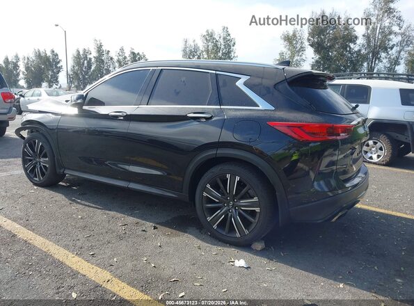 3PCAJ5BA5MF110134 2021 INFINITI QX50 Black Հետևի ձախ
