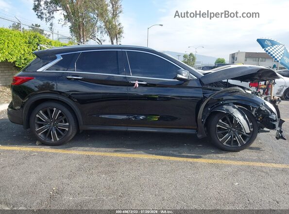 3PCAJ5BA5MF110134 2021 INFINITI QX50 Black Սալոնի հետևի տեսք