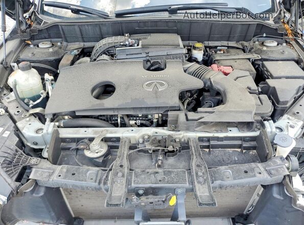3PCAJ5BA6MF101653 2021 INFINITI QX50 Black Widok komory silnika
