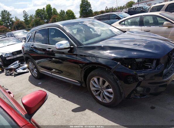 3PCAJ5BA6MF111261 2021 INFINITI QX50 Black Vista interior de 360 grados