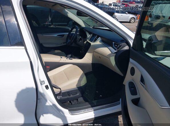 3PCAJ5BA7MF109003 2021 INFINITI QX50 White Widok wnętrza z przodu