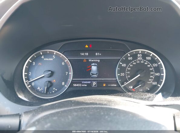 3PCAJ5BA7MF109003 2021 INFINITI QX50 White Widok tylnych siedzeń